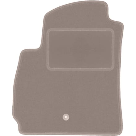 Beige bestuurdersmat voor: Chevrolet Orlando I minivan (2010-2018)