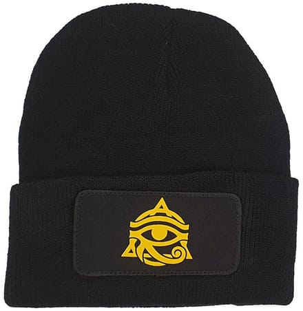 Lauren Rose - Eye Of Horus - Beanie - Muts - Zwart