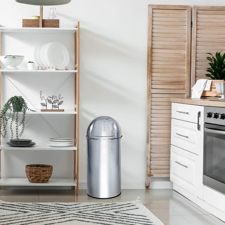 PUSH 35L | 35 L - Prullenbak Chroom
