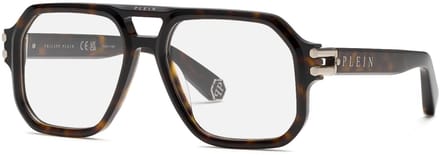 Philipp Plein VPP148M HAVANA 57/18/145 Unisex Brilmonturen