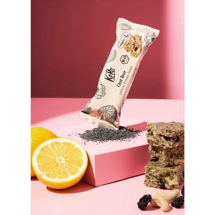 Bio oat bar lemon poppy seed 60 g