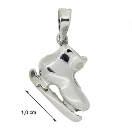 Blinx Jewels Zilveren Hanger Ijsschaats