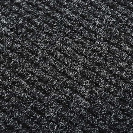 Vidaxl Vuilabsorberend Vloerkleed, 100X500 Cm, Antraciet