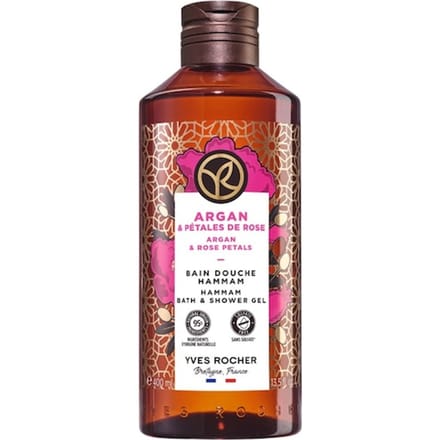 Yves Rocher Argan & Rose Hammam Bad- en Douchegel Dames 400 ml