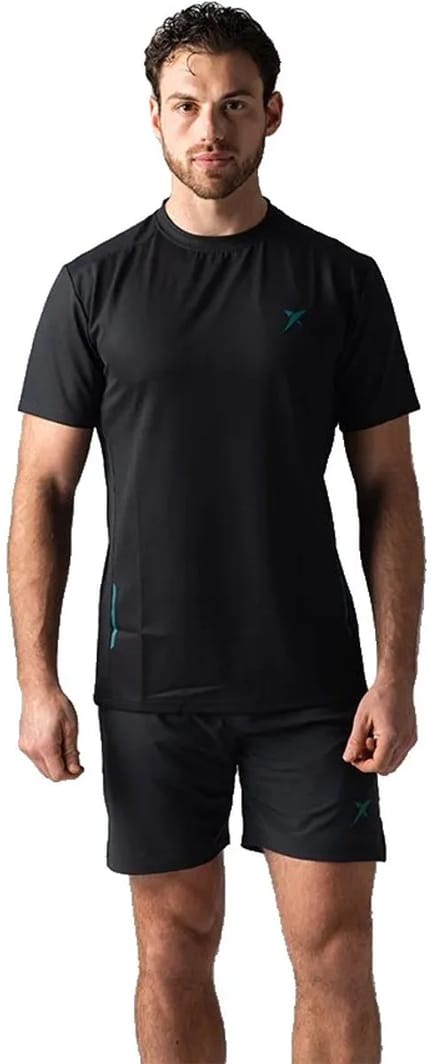 Drop Shot Sanz Performance T-shirt Met Korte Mouwen Zwart S Man
