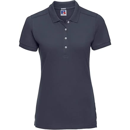 Damespolo Russell Athletic Fitted Stretch