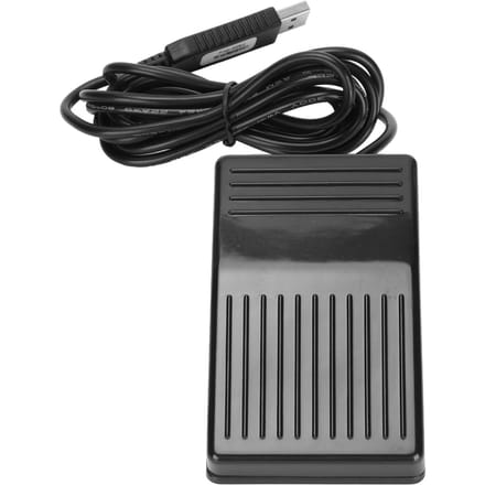 USB Voetpedaal Hoge Gevoeligheid Multifunctioneel Breed Pedaal Enkel Voetpedaal met black