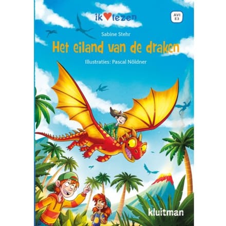 Ik hou van lezen. Het eiland van de draken (AVI-M3) Voorleesboeken