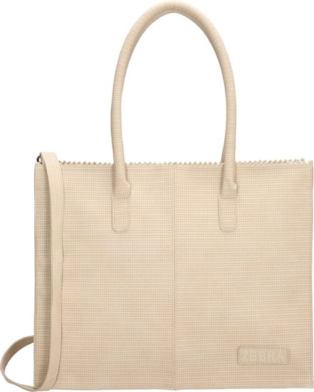 Zebra Trends Sanne Handtas Schoudertas - Beige