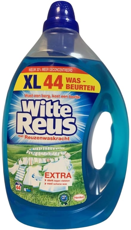 Witte Reus Gel - 44 wasbeurten - Vloeibaar - Wasmiddel