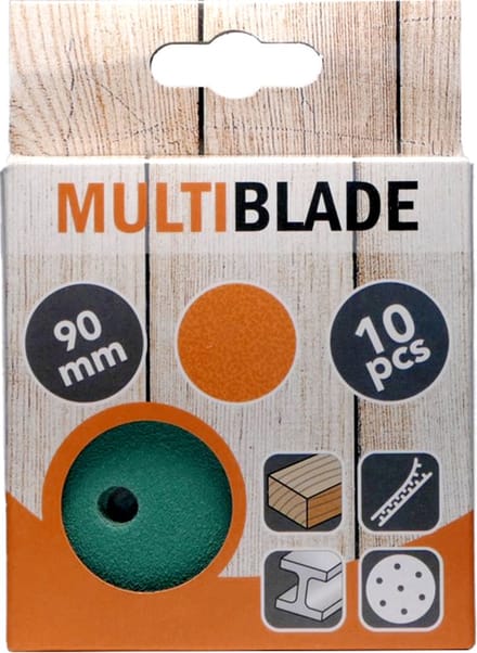 Multiblade Schuurschijf MB90 Ø90mm K220 10 stuks