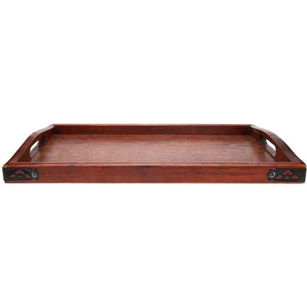 Multifunctioneel Houten Serveerblad Bord voor Theeservies Fruit Snoepjes Eten Thuis Hotel  (S) brown