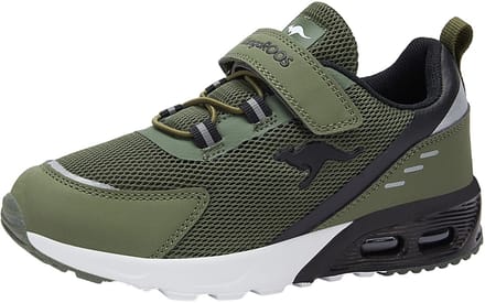 KangaROOS KX-ARG EV sneaker jeugd schoenen unisex 10039 000 8010 groen/zwart