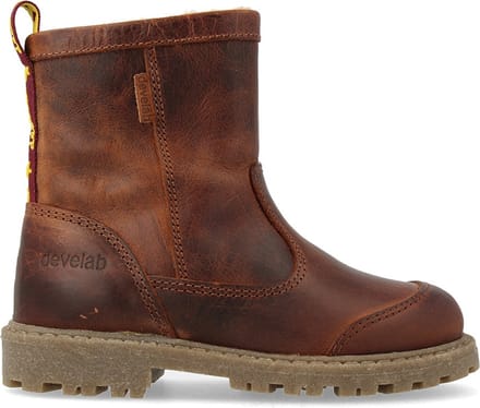 Develab 45877 Enkelboots - Enkellaarsjes - Jongens - Cognac - Maat 31