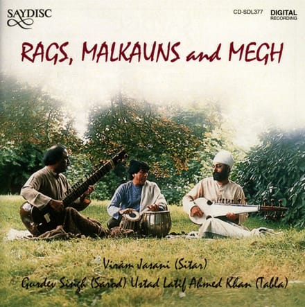 Viram Jasani, Gurdev Singh, Latif Ahmed Khan - Rags, Malkauns And Megh (CD)