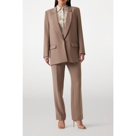 GUESS Ella Single Breast B Buff Taupe Größe: 46 | Blazer Outlet | Damen | Schwarz