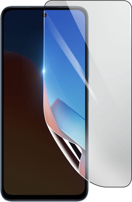 3mk, Geschikt voor Xiaomi Redmi 12, Schokbestendige Hydrogel Screenprotector, Transparant