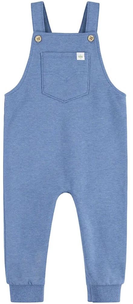Levi´s ® Kids Pocket Front Knit Mouwloze Overall Blauw 0-3 Months Kinderen