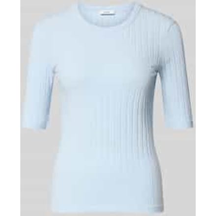 t-shirt in riblook model 'Savka'