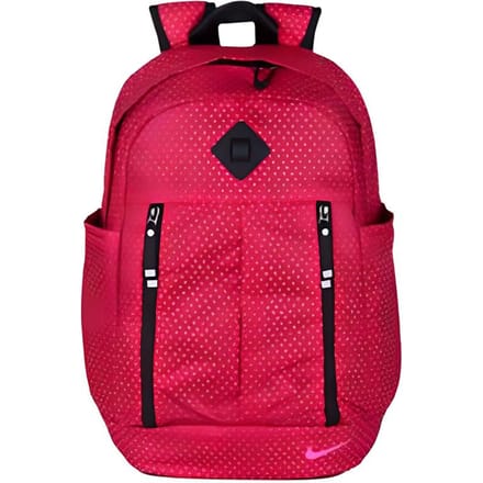 Nike Polyester Rugzak Regular Dames Rozerood BA5242-620