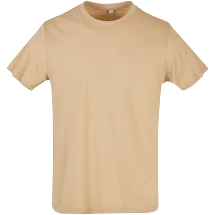 Build your Brand Basic Round Neck T-Shirt BYBB010 - U. Beige - 3XL