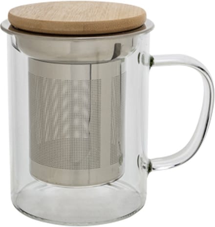 Cosy&Trendy Borosilicate theeglas + filter - 40 cl