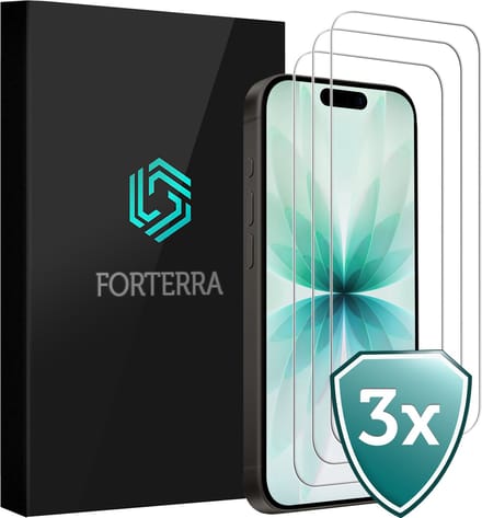 Screenprotector 3 Stuks - Geschikt voor Apple iPhone 17 - Full Cover - Beschermglas - Gehard Glas - Tempered Glass - Screen Protector