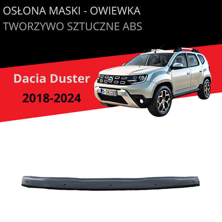 Motorkapafdekking voor Dacia Duster van 2018 tot 2024