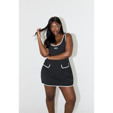 Odd Muse Tennis Dress Navy Maat: S | Mini Jurken Outlet | Dames | Zwart