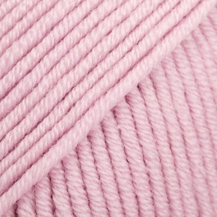 DROPS Merino Extra Fine Uni Colour - 40 poederroze - Wol Garen