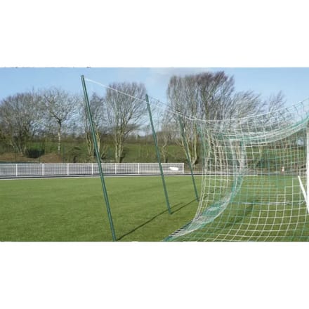 Set van 6 gegalvaniseerde stalen matten voor doel van 11 Sporti