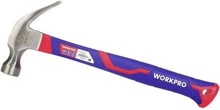 WorkPro WP241010 Klauwhamer Ergonomische handgreep, Hard 337 g 1 stuk(s)