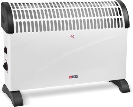 Elektrische Convector Kachel met 3 Vermogensstanden en Oververhittingsbeveiliging