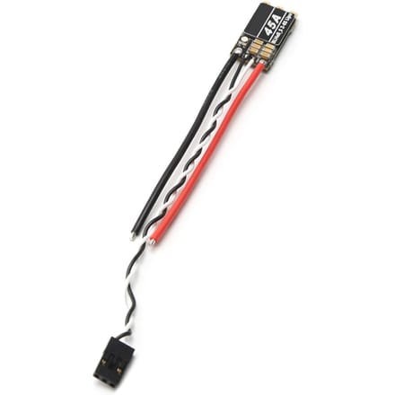 Contrôleur de vitesse électronique ESC sans balais Lipo 45A BLHeli_S ESC 2-6S, RGB Programmable intégré 1pcs