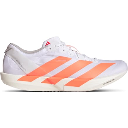 Adidas Adizero Adios 9 Sneakers Heren - Wit - Maat 48 - Mesh/Synthetisch