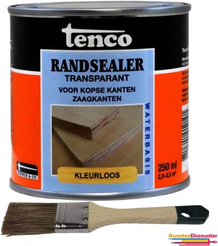 Tenco Randsealer 250 ml + Randsealerkwast