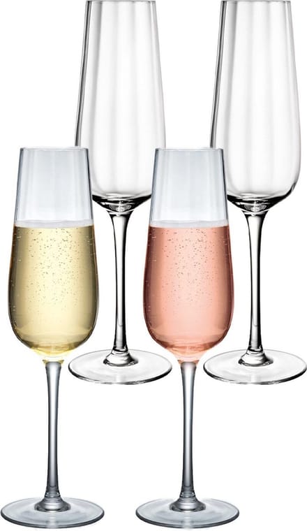 Villeroy & Boch Rose Garden Champagneglas 4 Stuks