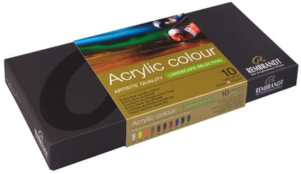 Rembrandt acrylverf set landschap 10 x 40 ml
