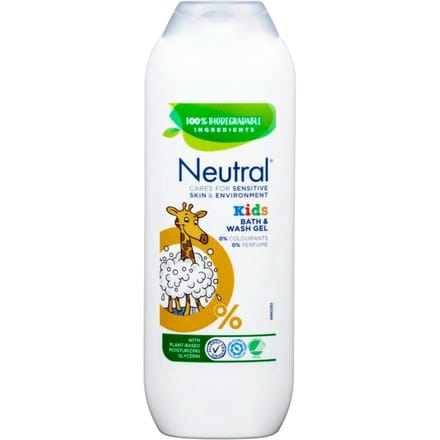 Neutral Kids Showergel Wash & Bath - 250 ml
