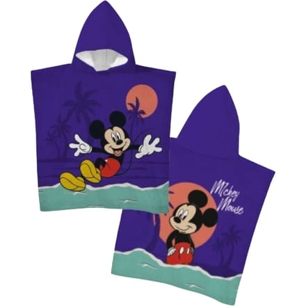 Mickey Mouse poncho 55 x 110 cm - polyester