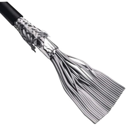 3M 3659/50 100 SF Lintkabel Rastermaat: 1.27 mm 50 x 0.08 mm² Zwart, Grijs per meter