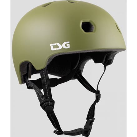 TSG Meta Solid Color Helm groen