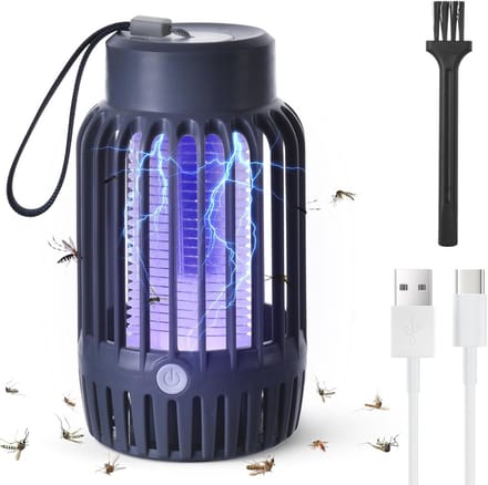 Muggenverdelger Lamp 2 in 1 met USB Oplading - Ultraviolet Zapper voor Thuis en Buiten