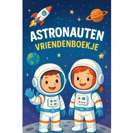 Astronauten Vriendenboekje - Andries B.V.