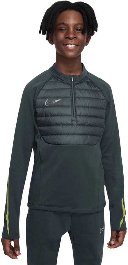 Nike nike therma-fit academy big ki in de kleur groen.