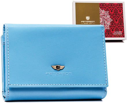 Peterson - Elegante Dames Portemonnee - Natuurlijke Lederen - Horizontale Stijl - RFID Blokkering