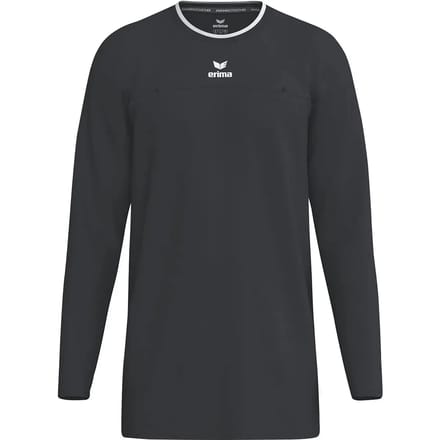 Erima Referee Scheidsrechtersshirt Lange Mouw Heren - Zwart | Maat: M