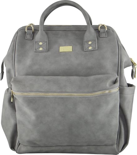Isoki Luiertas Byron Backpack - Toorak Stone Grey Grijs
