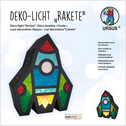 Decoratielicht - Raket