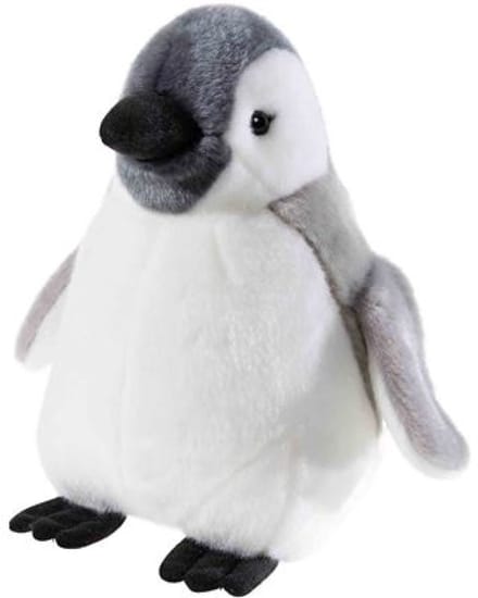 Heunec knuffel pinguïn groot 25cm - zachte pluche speelgoed.